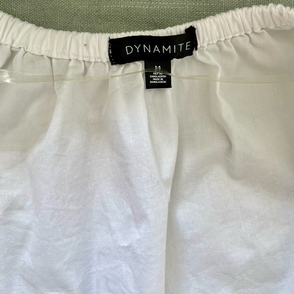 Dynamite White Bolero and Bandeau Set - Picture 11 of 14